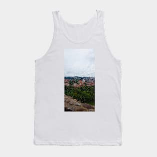 Vilnius through rain drops Tank Top